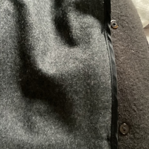 Hilary Radley Wool Coat Brown Size Large - Picture 6 of 10